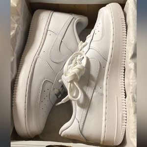 Nike Air Force ones - brand new only tried on once and are too big for me